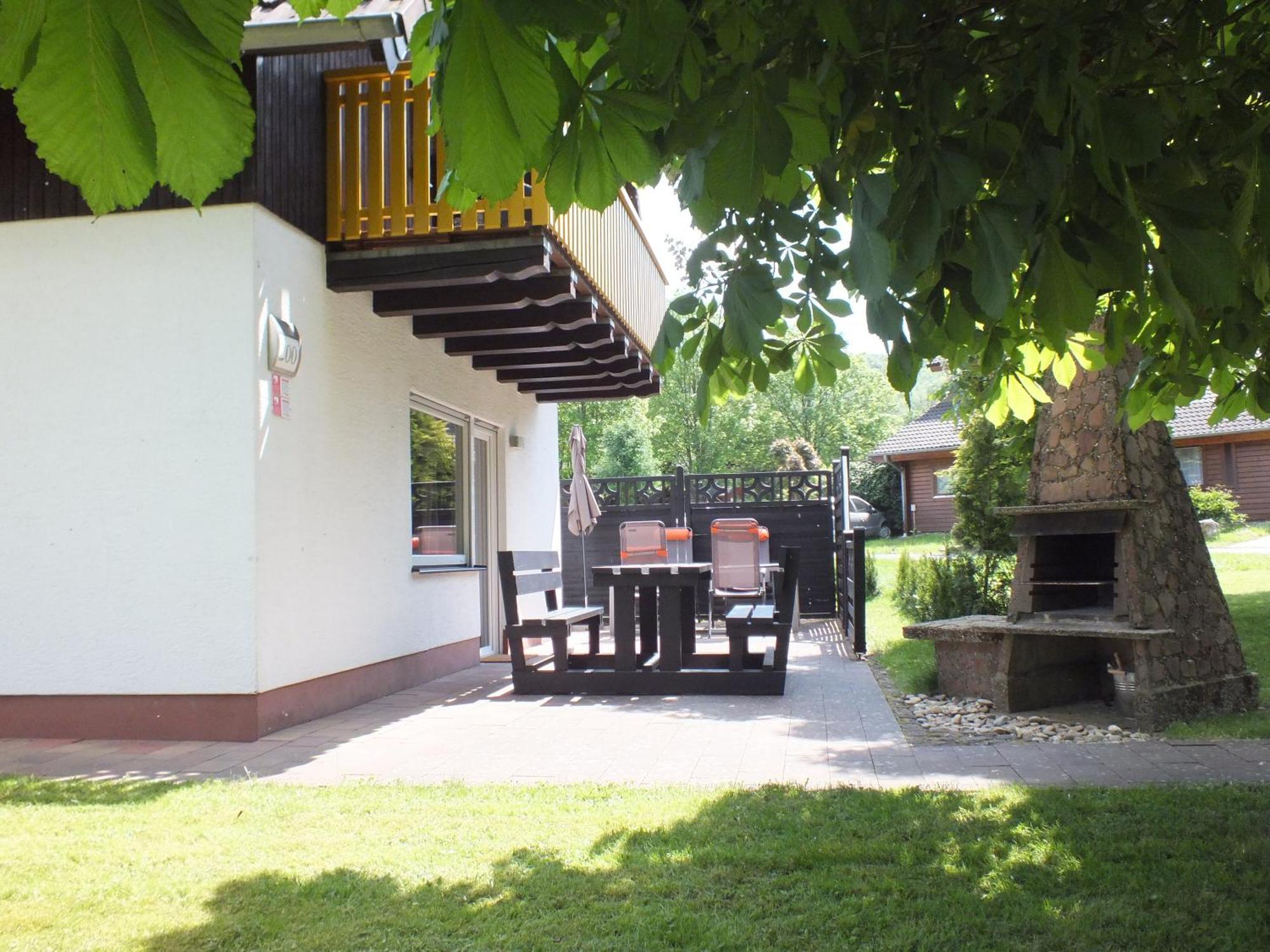 Ferienhaus Moni Mit 2 Separaten Wohnungen Am Silbersee Frielendorf Kültér fotó
